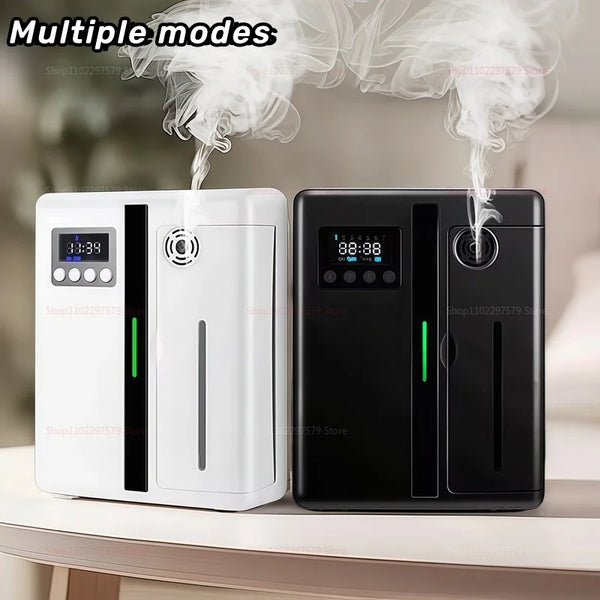 2025 NEW Wall-Mounted Air Purifier Hotel 160ml Aroma Diffuser, Fan-Shaped Indoor Scent Machine